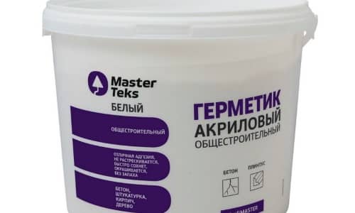 Акриловый герметик Акриловые герметики для наружных работ применять не рекомендуется