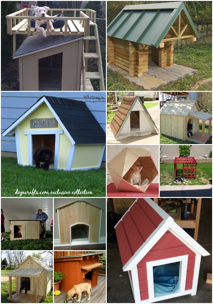 15 Brilliant DIY Dog Houses With Free Plans For Your Furry Companion - Really cute projects with guaranteed free plans!!