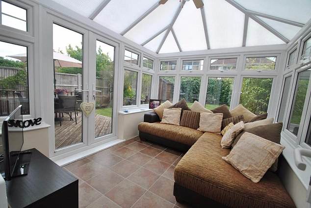The owner of this three-bedroom property is seeking to convert the conservatory