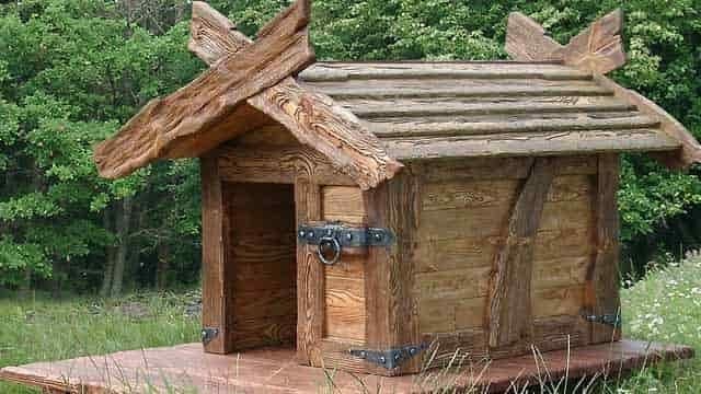 Теплая будка для собаки своими руками