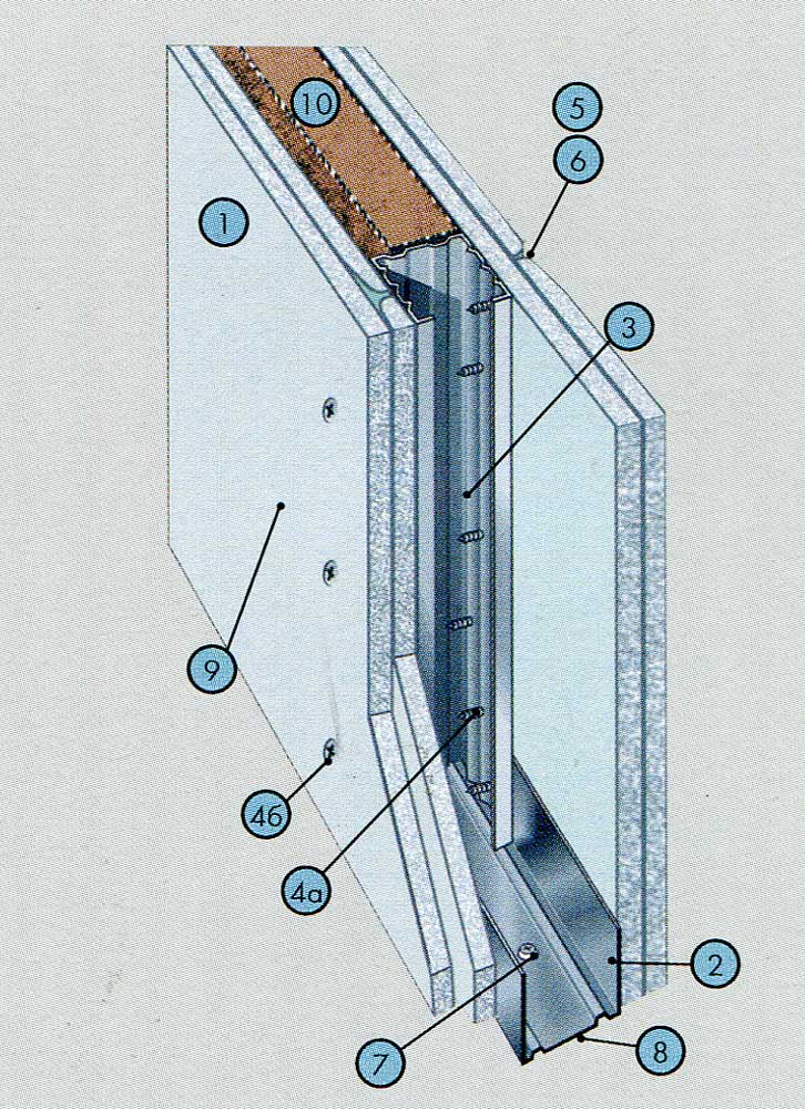 Knauf c112. Перегородка с111 ГКЛ Кнауф. С 111 Кнауф перегородка. Каркас Кнауф 111. Перегородка ГКЛ Кнауф с112.