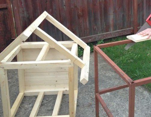 Делаем крышу