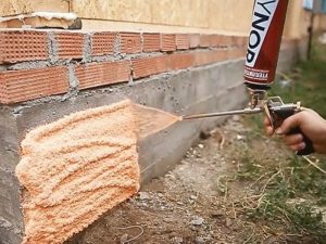 Монтажная пена для наружных работ
